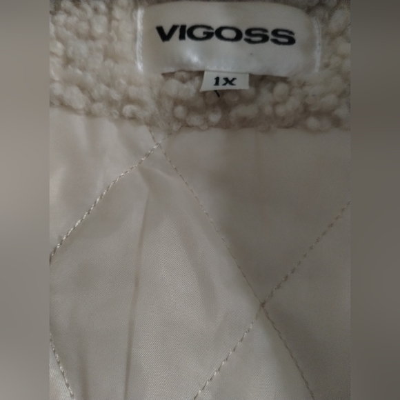 Teddy jacket Vigoss size 1X - Picture 7 of 8